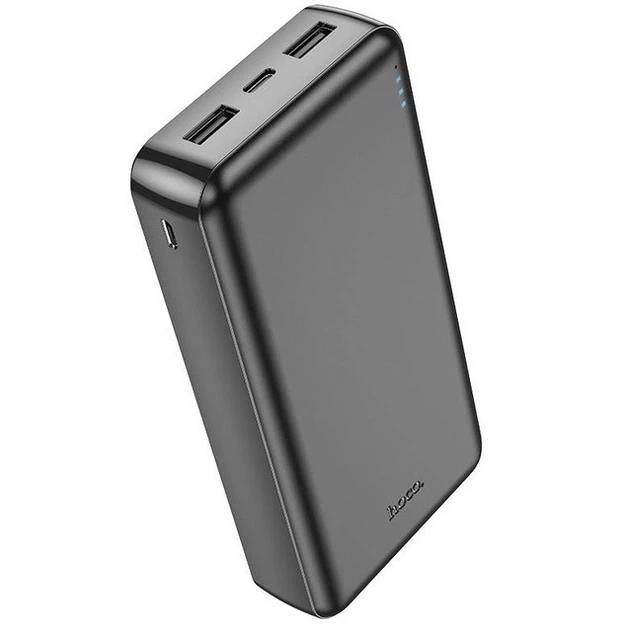 Універсальна мобільна батарея батарея HOCO J100A 20000 MAH BLACK чорного кольору - Фото 1 Універсальна мобільна батарея батарея HOCO J100A 20000 MAH BLACK чорного кольору - изображение 1