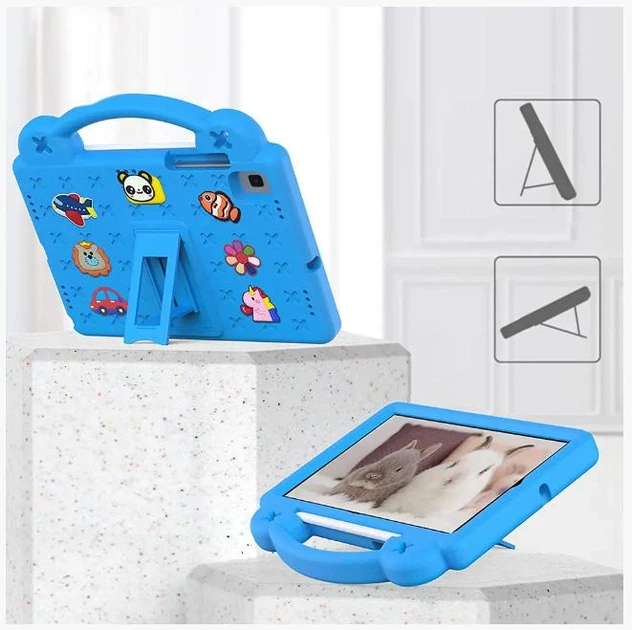 Дитячий чохол Junior Case Tablet на Samsung Galaxy Tab A7 (T500 / T505) 10.4" / (блакитний) - зображення 4