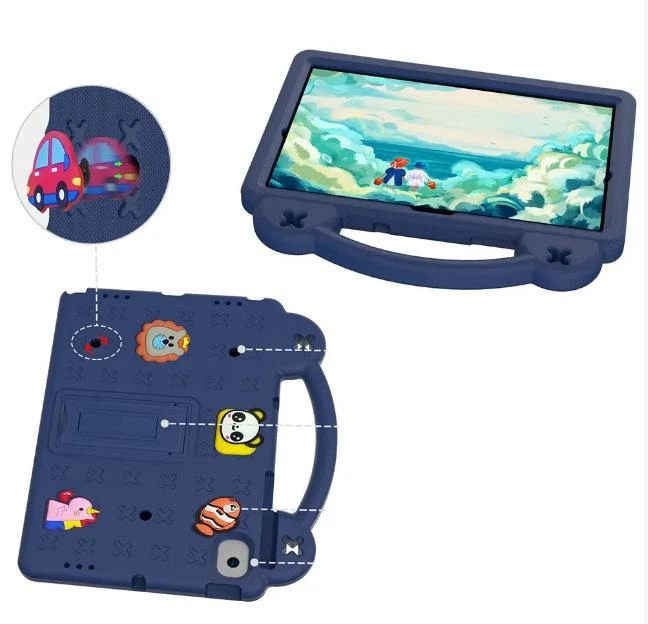 Детский чехол Junior Case Tablet на Samsung Galaxy Tab A8 (10.5") X200 / (синий) - изображение 2