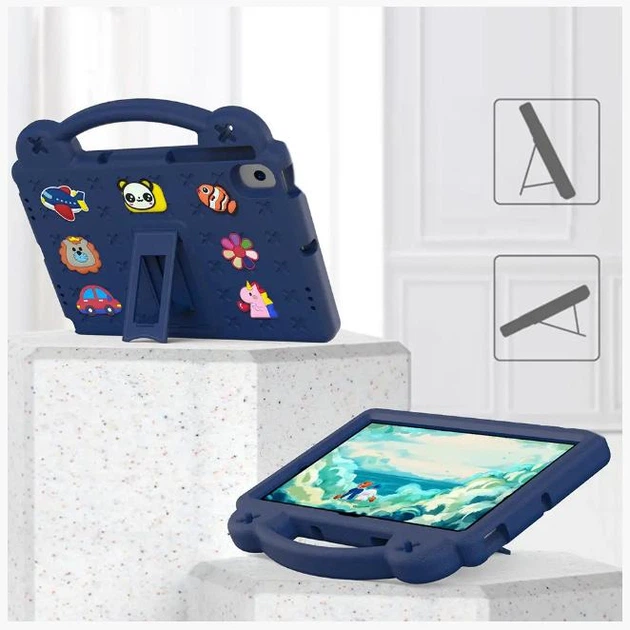 Детский чехол Junior Case Tablet на Samsung Galaxy Tab A8 (10.5") X200 / (синий) - изображение 5