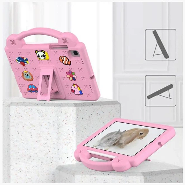 Дитячий чохол Junior Case Tablet на Samsung Galaxy Tab A 10.1" (T510 / T515) / рожевий - Фото 4 Дитячий чохол Junior Case Tablet на Samsung Galaxy Tab A 10.1" (T510 / T515) / рожевий - зображення 4