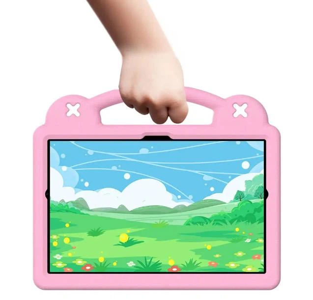 Детский чехол Junior Case Tablet на Samsung Galaxy Tab A8 (10.5") X200 / (розовый) - изображение 3