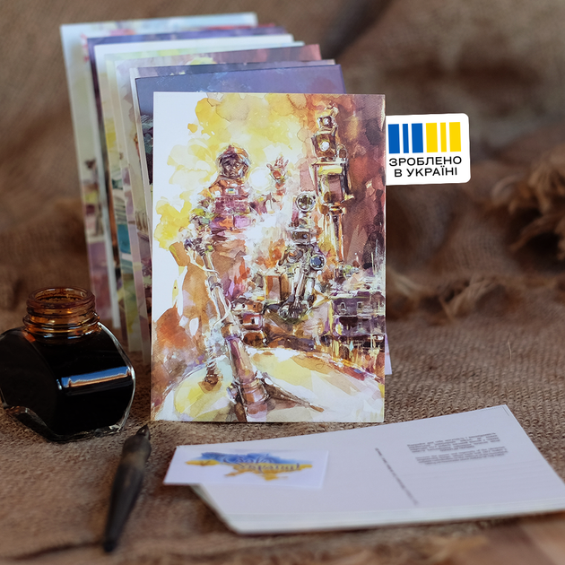 Комплект листівок JaneB Інженерні війська України - Фото 9 Комплект листівок JaneB Інженерні війська України - изображение 9