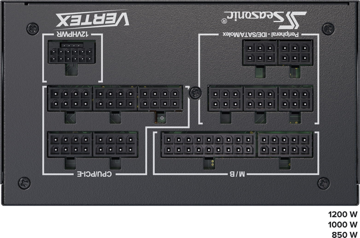 Блок живлення Seasonic Vertex PX-1000 ATX 3.0 1000 W - зображення 5