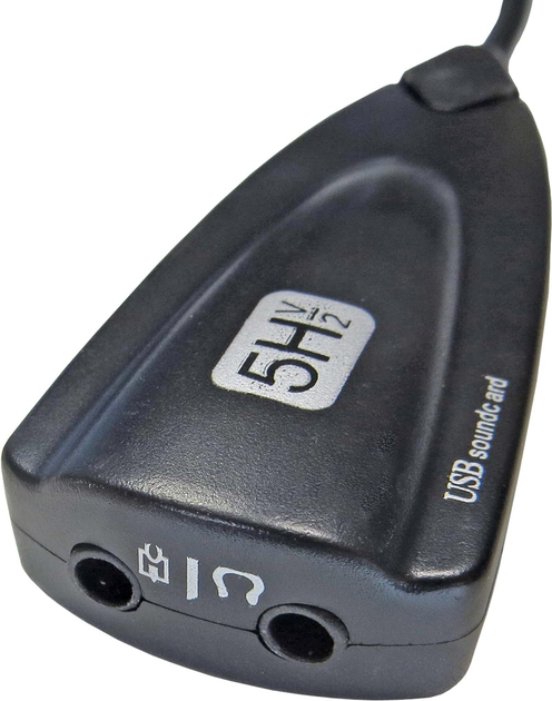 Звуковая карта 7.1 USB QTS-008 Black (16161) - изображение 3