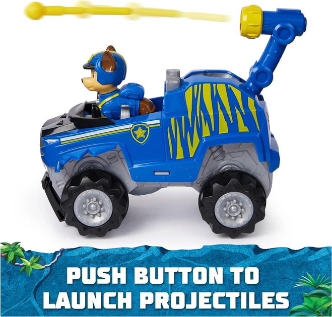 Щенячий патруль в Джунглях автомобиль тигр Чейза Paw Patrol Jungle Pups Chase Tiger Vehicle Spin Master (6067758) - изображение 5