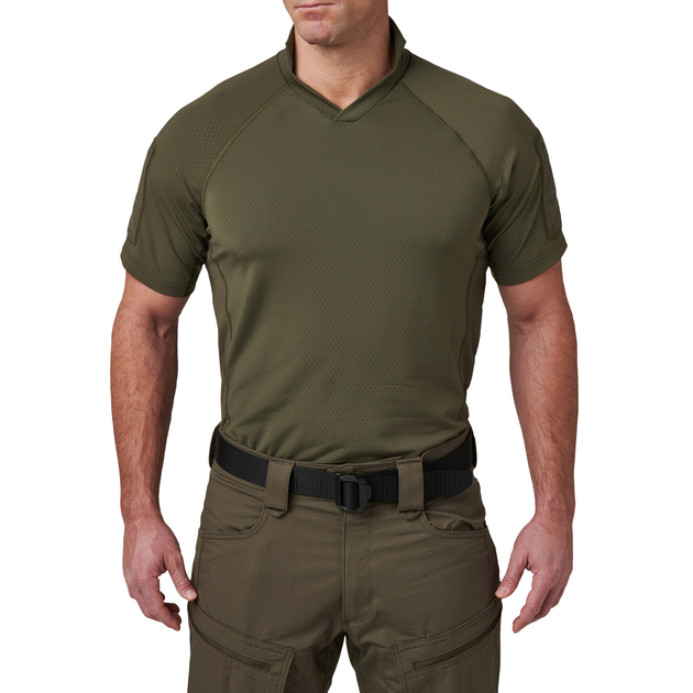 Футболка тактическая потоотводящая 5.11 Tactical® V.XI™ Sigurd S/S Shirt M RANGER GREEN - изображение 1