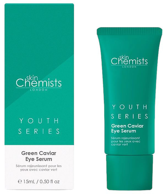 Сироватка для шкіри навколо очей Skin Chemists Green Caviar 15 мл (5060881920380) - зображення 1