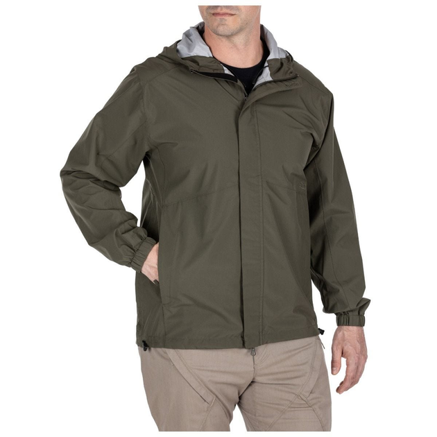 Куртка штормовая 5.11 Tactical Duty Rain Shell 3XL RANGER GREEN - изображение 2