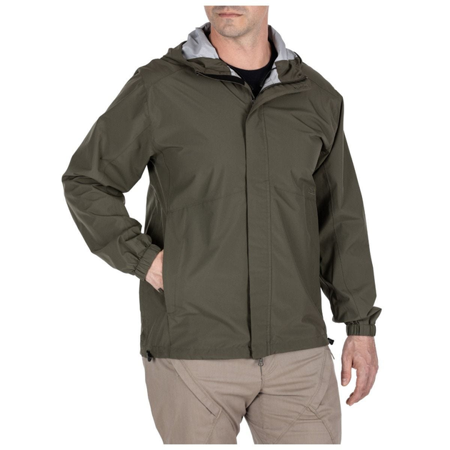 Куртка штормова 5.11 Tactical Duty Rain Shell 3XL RANGER GREEN - зображення 2