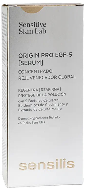 Сироватка для обличчя Sensilis Origin Pro Egf-5 30 мл (8428749918103) - зображення 1