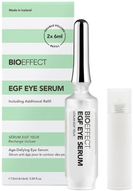 Serum do skóry wokół oczu Bioeffect EGF 2 x 6 ml (5694230403509) - obraz 1