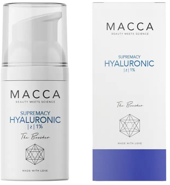 Сироватка для обличчя Macca Supremacy Hyaluronic 1% Booster 30 мл (8435202410159) - зображення 1
