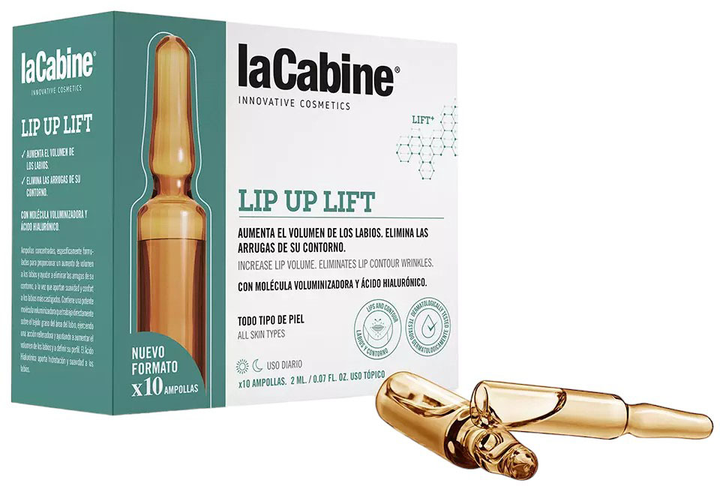 Serum do ust w ampułkach La Cabine Ampoules Lip Up Lift 10 x 2 ml (8435534402839) - obraz 1