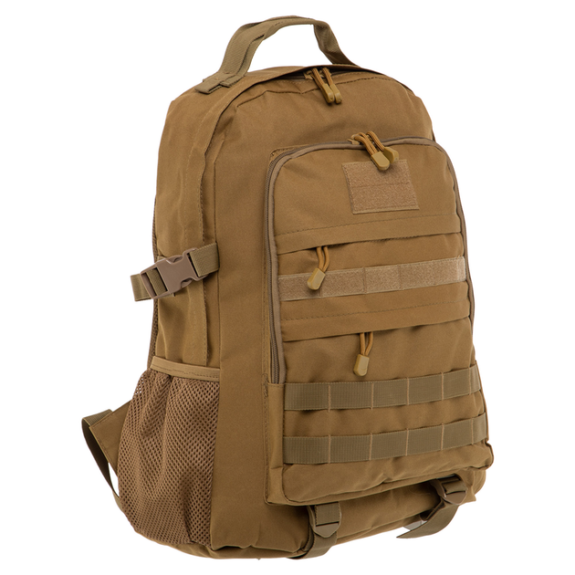 Рюкзак тактичний штурмовий Military Rangers Top Max (нейлон 600D, р-р 46x34x17см, 26л, Хакі) - изображение 1