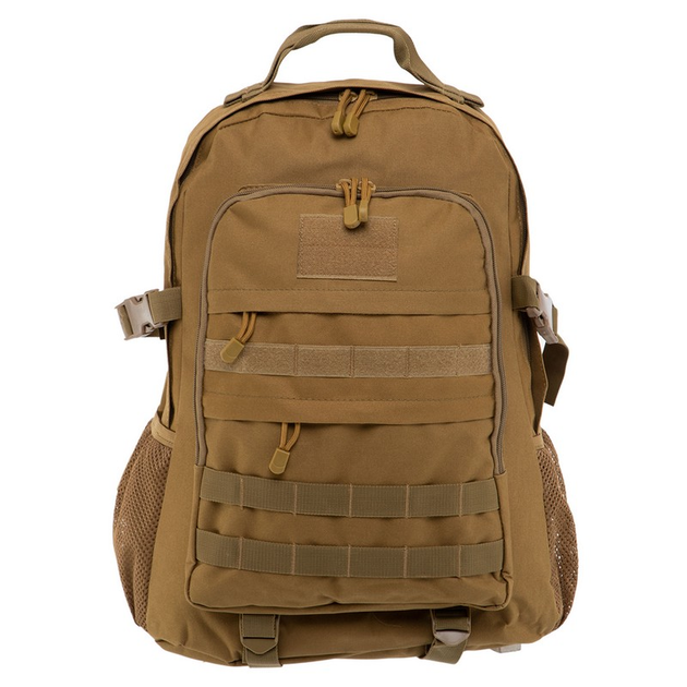 Рюкзак тактичний штурмовий Military Rangers Top Max (нейлон 600D, р-р 46x34x17см, 26л, Хакі) - изображение 2