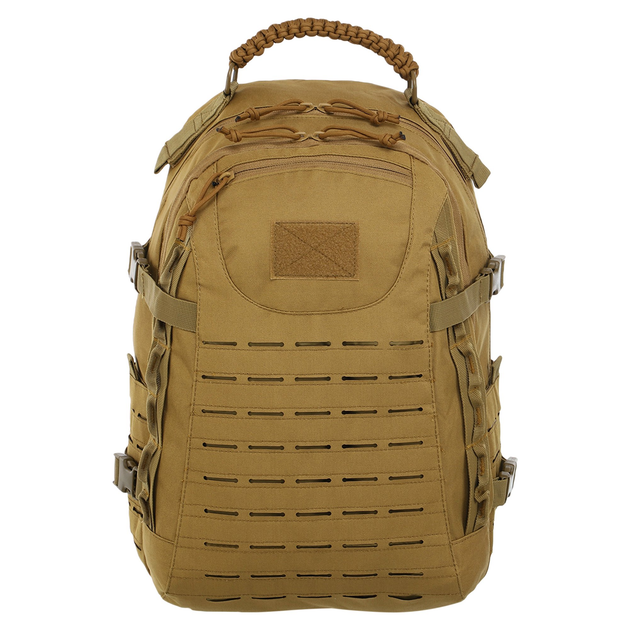 Рюкзак тактичний штурмовий SILVER KNIGHT Deluxe (нейлон, р-р 43х26х15см, 21л, Хакі) - зображення 2