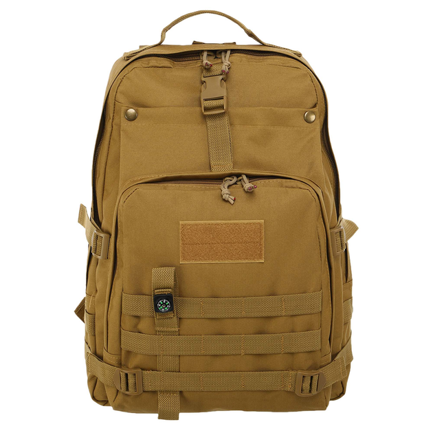 Рюкзак тактичний штурмовий SILVER KNIGHT Pro (нейлон, р-р 45х30х15см, 21л, Хакі) - изображение 2