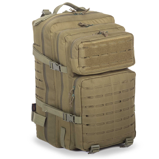 Рюкзак тактичний штурмовий SILVER KNIGHT Top (нейлон, оксфорд, р-р 50х36х12см, 22л, Оливковий) - зображення 1