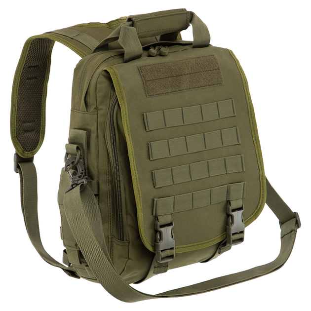 Рюкзак тактичний патрульний Military Rangers Sport Max (нейлон 600D, р-р 35x29x10см, 10л, Оливковий) - зображення 1