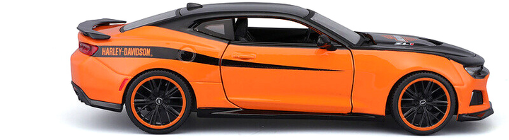 Metalowy model samochodu Maisto Chevrolet Camaro ZL1 Harley Davidson 2017 1:24 (0090159322719) - obraz 3
