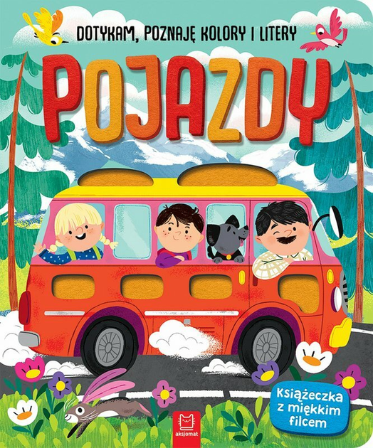 Pojazdy. Dotykam, poznaję kolory i litery - Anna Podgórska (9788382135152) - obraz 2