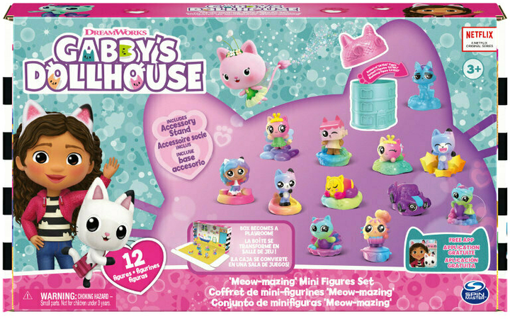Набір фігурок Spin Master Gabbys Dollhouse Meow-Mazing Exclusive Mini (778988437063) - зображення 1
