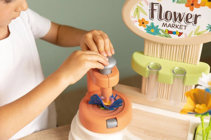 Ігровий набір для творчості Smoby Toys Квіткова крамниця (350407) (3032163504078) - зображення 7