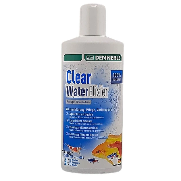 Оптимізатор акваріумної води DENNERLE Clear Water Elixier 500 мл (1678) - изображение 3
