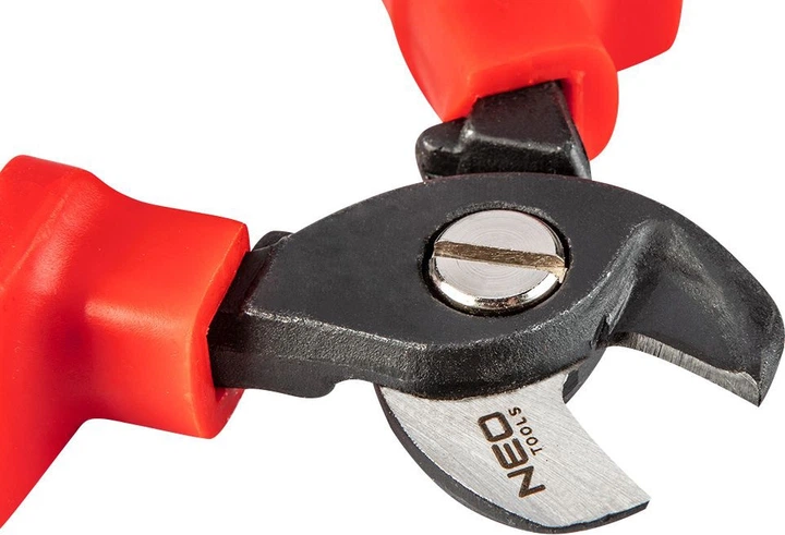 Obcinak do kabli NEO Tools 01-233 160 mm 1000 V CrV polerowany (5907558433173) - obraz 2