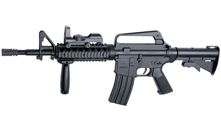 Гвинтівка страйкбольна ASG Armalite M15A1 Carbine Spring 6 мм (23704128) - зображення 1