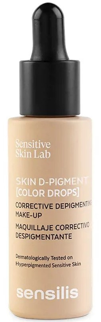 Podkład do twarzy Sensilis Skin D-Pigment Color Drops 02 Beige Golden 30 ml (8428749943402) - obraz 2