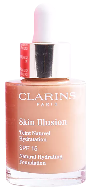 Тональна основа Clarins Skin Illusion Natural SPF 15 113-Chestnut 30 мл (3380810234428) - зображення 1