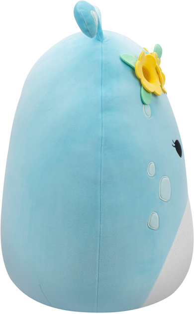 М'яка іграшка Squishmallows Natnat - Pastel Blue Alien W/Flower Crown (196566412323) - зображення 6