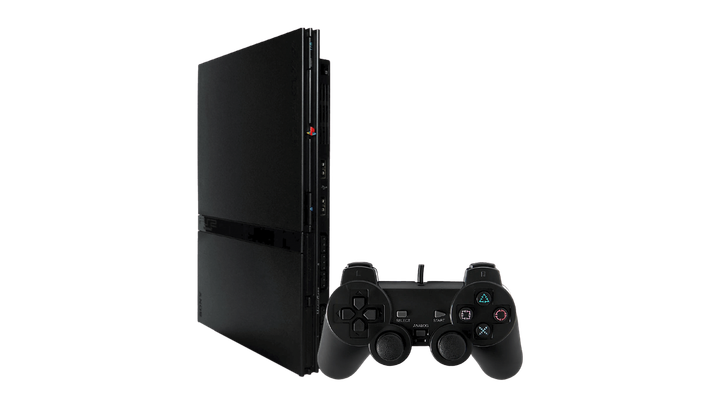 Набор Консоль Sony PlayStation 2 Slim SCPH-7xxx Chip Black Б/У + Геймпад Беспроводной RMC - Фото 2 Набор Консоль Sony PlayStation 2 Slim SCPH-7xxx Chip Black Б/У + Геймпад Беспроводной RMC - изображение 2