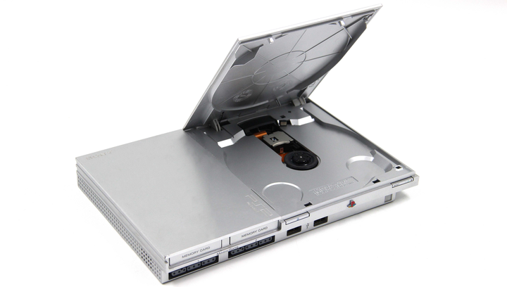 Консоль Sony PlayStation 2 Slim SCPH-9xxx Chip Silver Б/У - Фото 4 Консоль Sony PlayStation 2 Slim SCPH-9xxx Chip Silver Б/У - изображение 4