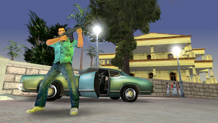 Набор Консоль Sony PlayStation 2 Slim SCPH-9xxx Europe Black Б/У + Игра Grand Theft Auto III Английская Версия + Grand Theft Auto: Vice City + Grand Theft Auto San Andreas - изображение 8