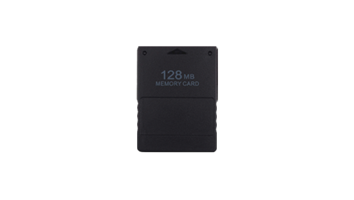 Набор Консоль Sony PlayStation 2 Slim SCPH-7xxx Chip Black Б/У + Адаптер RMC + Карта Памяти 128MB - изображение 4