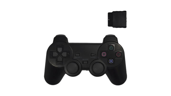 Набор Консоль Sony PlayStation 2 Slim SCPH-9xxx Chip Black Б/У + Геймпад Беспроводной RMC - Фото 3 Набор Консоль Sony PlayStation 2 Slim SCPH-9xxx Chip Black Б/У + Геймпад Беспроводной RMC - изображение 3