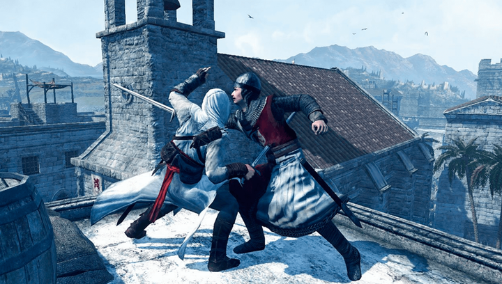 Набір Консоль Sony PlayStation 3 Super Slim 500GB Black Б/У + Гра Assassin's Creed 2 Англійська Версія + Гра Assassin's Creed 3 Англійська Версія + Гра Assassin's Creed Англійська Версія + Гра Assassin's Creed 4 Black Flag Англійська Версія + Гра Assassi - зображення 10