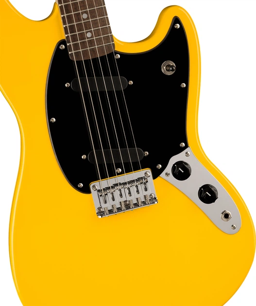 Електрогітара SQUIER SONIC MUSTANG LRL BPG GRAFITY YELLOW (236361) - зображення 4