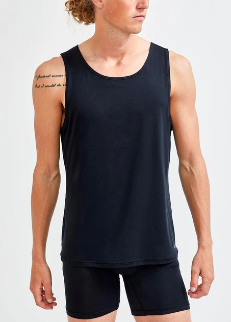 Спортивна майка чоловіча CRAFT Core Dry Touch Singlet 1910448-999000 Black M - Фото 1 Спортивна майка чоловіча CRAFT Core Dry Touch Singlet 1910448-999000 Black M - зображення 1