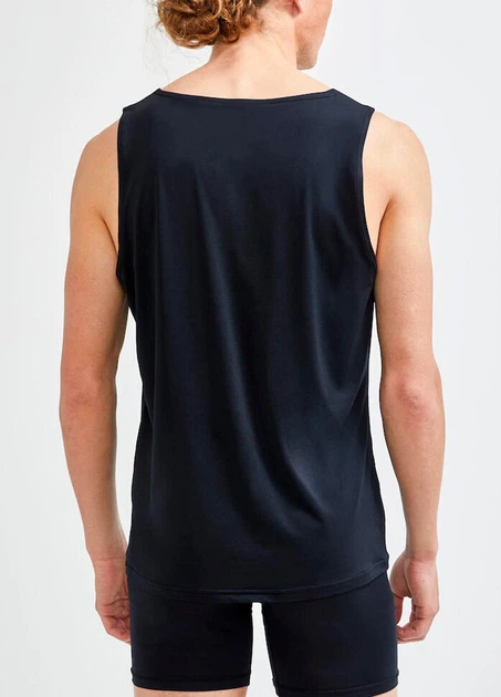 Спортивна майка чоловіча CRAFT Core Dry Touch Singlet 1910448-999000 Black M - Фото 2 Спортивна майка чоловіча CRAFT Core Dry Touch Singlet 1910448-999000 Black M - зображення 2