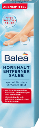 Крем для ніг від мозолів та натоптишів Balea Fusscreme Hornhautentferner Salbe, 50 г - зображення 2