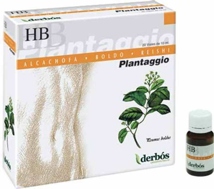 Suplement diety Derbos Plantaggio Hb 20 szt (8436012150020) - obraz 1
