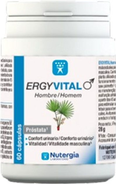 Suplement diety Nutergia Ergyvital Hombre 60 caps (8436031732177) - obraz 1