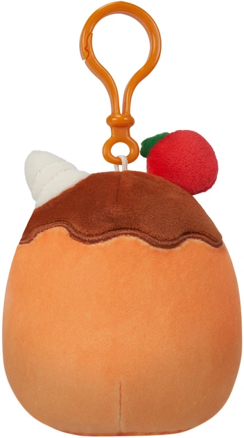 Pluszowy brelok Squishmallows Weaver - Waffle W/Strawberry and Whipped Cream (196566406995) - obraz 7