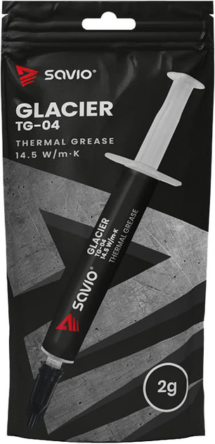 Термопаста Savio TG-04 14.5 W/m-K 2g (TG-04 2G) - изображение 2