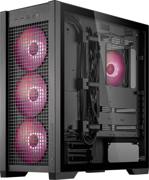 Корпус Asus TUF Gaming GT302 TG ARGB Black (OBUASUOBU0025) - зображення 3