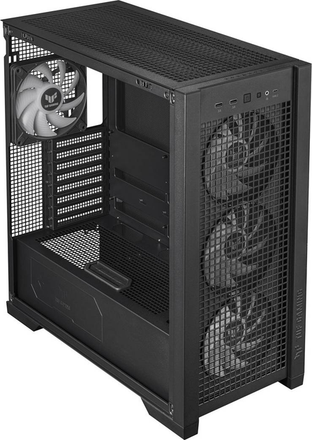 Корпус Asus TUF Gaming GT302 TG ARGB Black (OBUASUOBU0025) - зображення 14